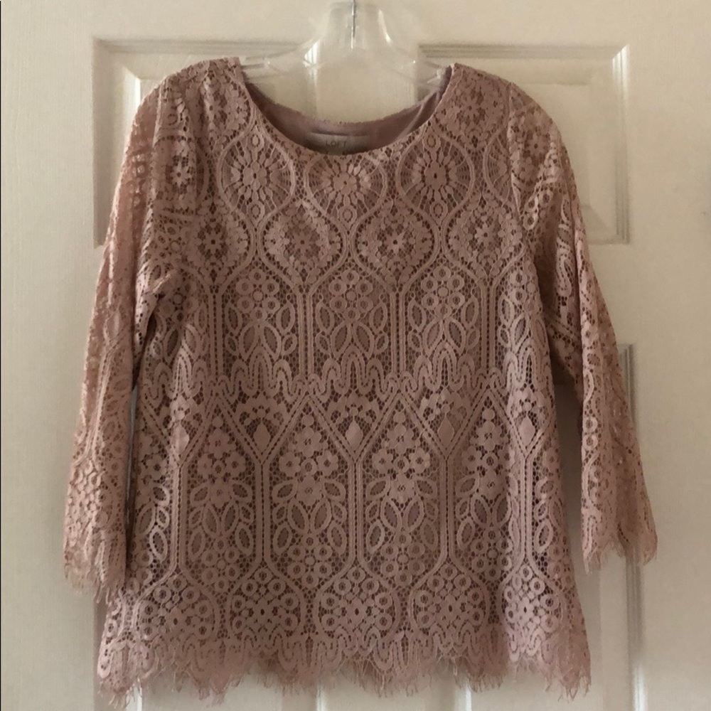 Lace Top by LOFT